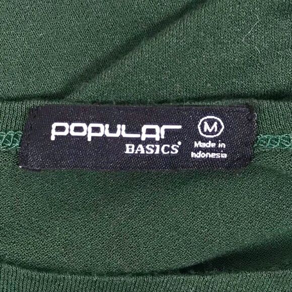 Vintage Y2K Green Fairy Grunge Granola Girl Casual A-Line Mini Skater Dress / M - Picture 8 of 8